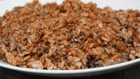 Riz à la tomate et au Haché d'agneau LE RASTEOU